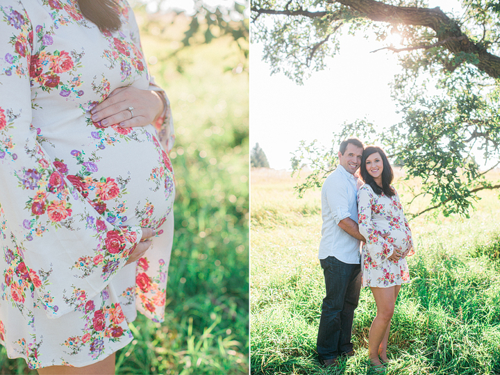 Floral Maternity Dress Photos