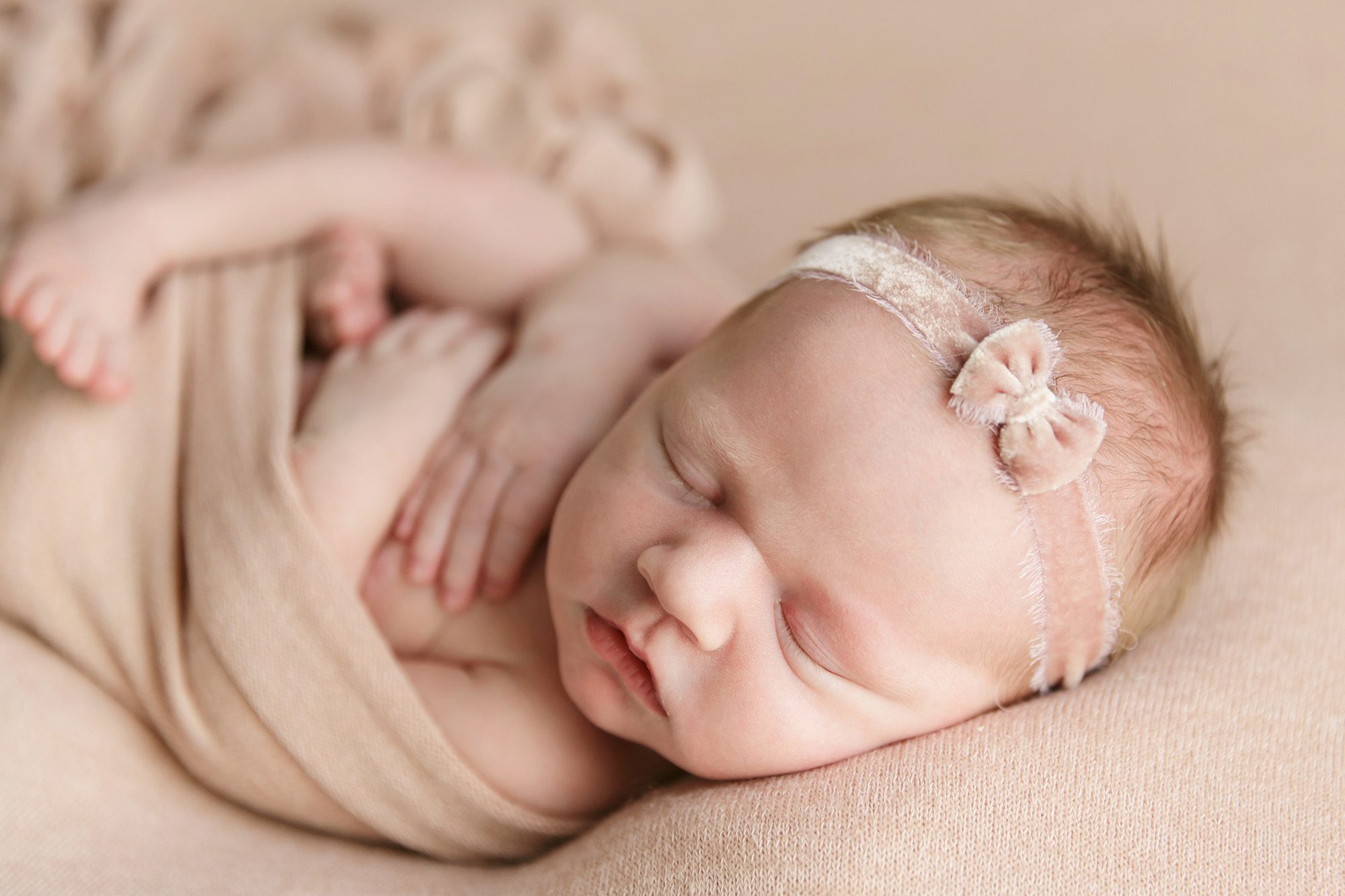 wrapped Newborn Baby Photos